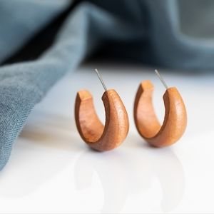 Boho Wooden Hoops